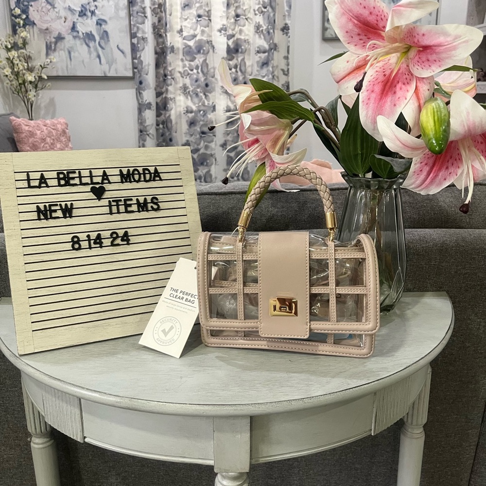 Cute clear purse